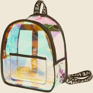 Eau De Juice Fragrance Collection Purse Backpack holografic Love With Tags